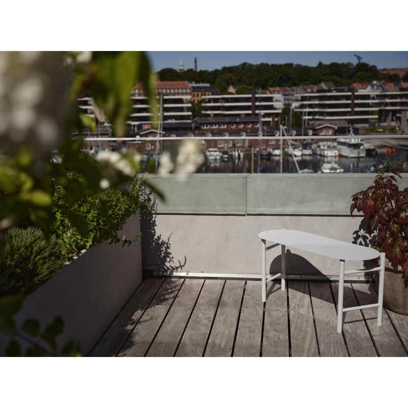 Banc d'extérieur DISC, Gris tourterelle