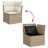  Garden Sofa Set Beige