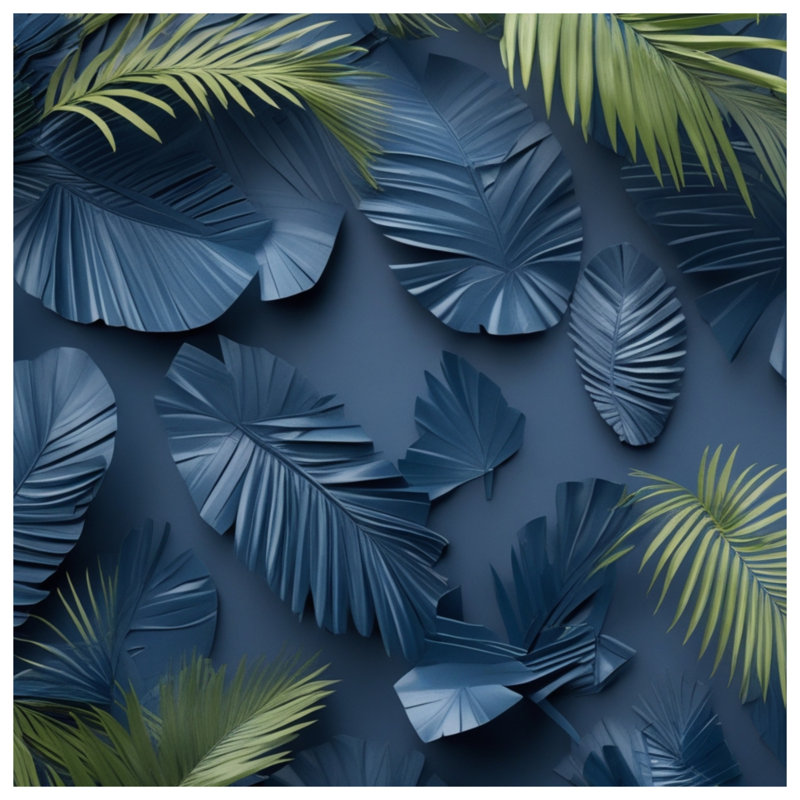 Couvertures bleues et vertes, L 60 po x H 80 po