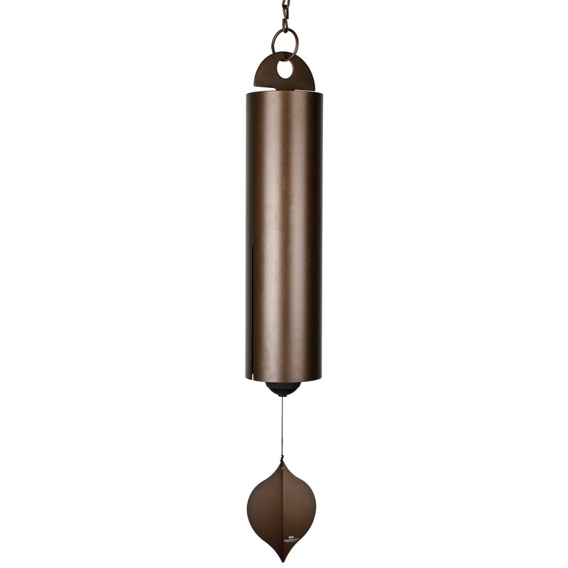 Heroic Windbell™ Wind Chime, 52" H x 6" W x 6" D, Antique Copper