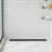 Modern Rectangular Shower Drain With 2 In 1 Tile Insert And Flat Cover Suitable For Bahtroom-127919036-128868136
