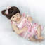 Adorable poupée mignonne réaliste en silicone souple Reborn