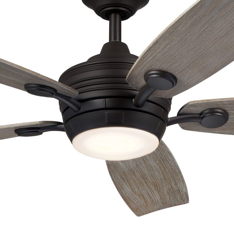 Inkom 56'' Ceiling Fan with LED Lights, Olde Bronze