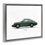 Cadre flottant vert, modèle de voiture rétro, design par Mark Rogan-992693129-992693128