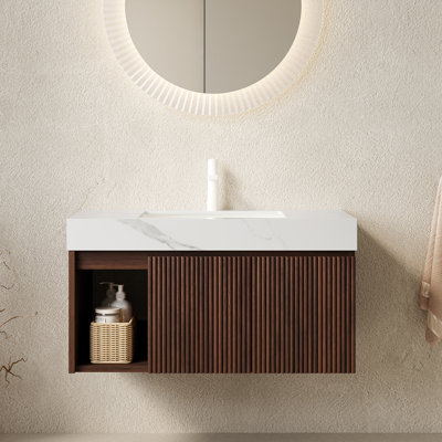 Freestanding Standard With Ceramic Top