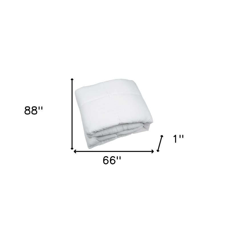 Eccleshall Twin 66'' Down Mattress Pad