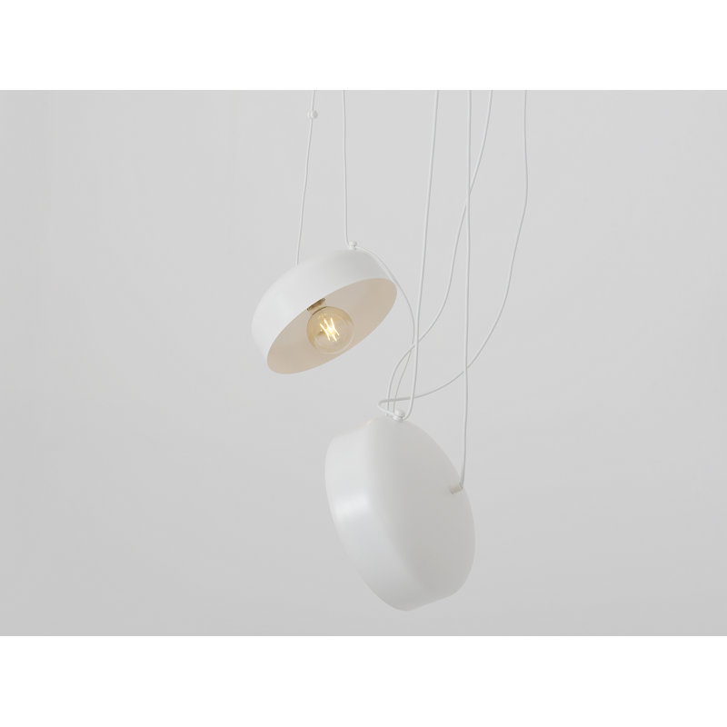 Allan 2 - Light Unique/Statement Pendant, White