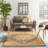 Wendi Performance Oriental Indoor Rug-1906379257