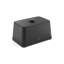 Swan SWKA18520BLKN Stealth Bread Bin, 16L Capacity, Simple Pull Lid, Black