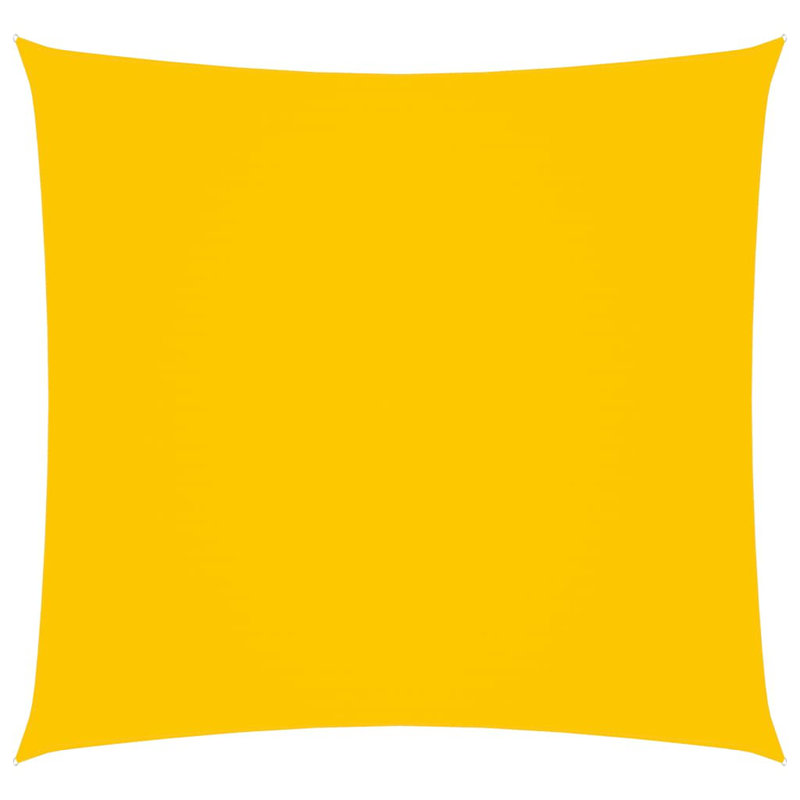 Aadrit 3.6m x 3.6m Square Shade Sail, Yellow