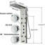 Ann Shower Tower Panel