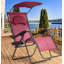 Chaise longue simple inclinable 29 po Kalobe-1573164945