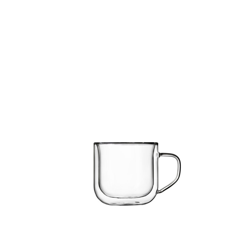 Thermic Sublime 8.1 Oz Cappuccino Drinking Glasses (set Of 2)
