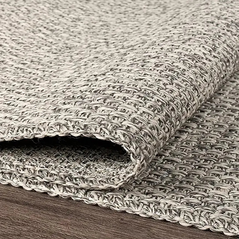 Tapis gris en polypropylène antidérapant Strake résistant aux taches et facile à nettoyer, 5 pi x 7,5 pi
