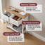 Beacsfield 2 Drawer Console Table Hallway & Living Room Furniture Shaker Style-433261825