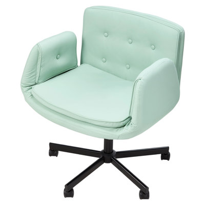 Office Chair with Adjustable Armrests and Wheels