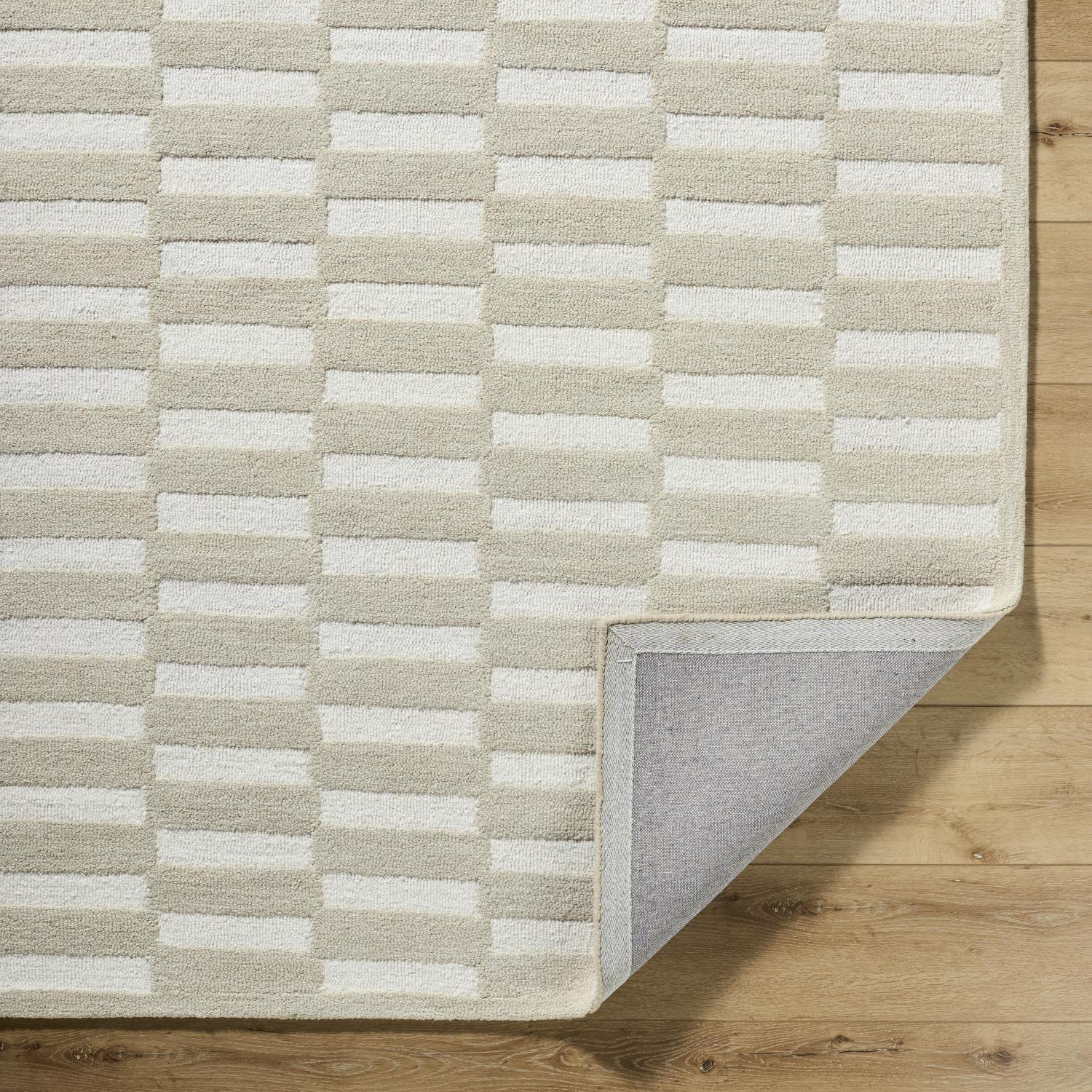 Wright Hand-Tufted Geometric Accent Rug, Rectangle 2' x 3'