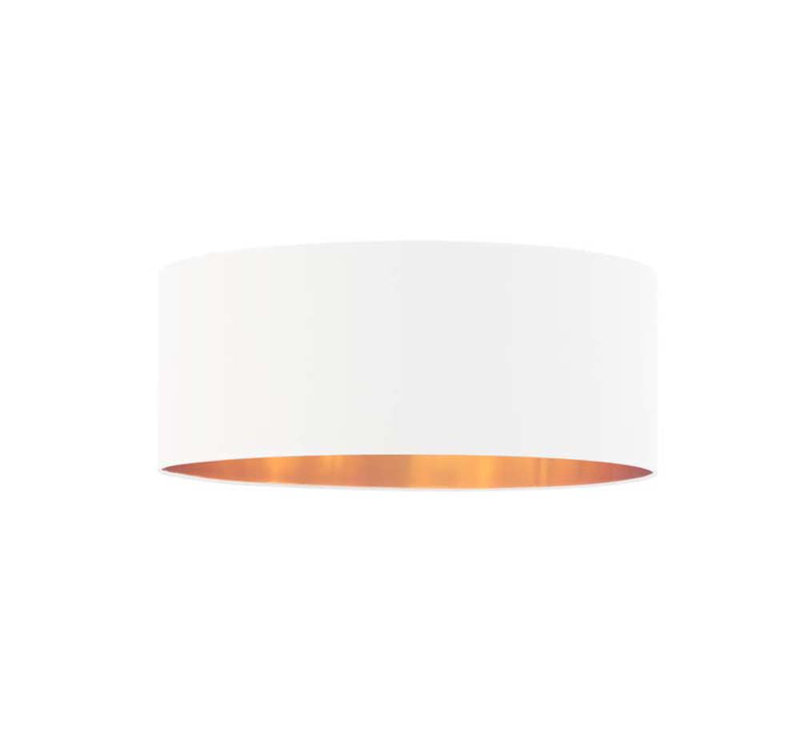 SunPrairie Fabric Flush Mount, White