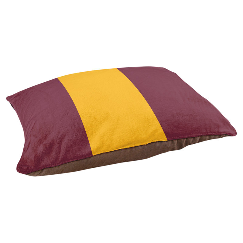 Coussin Cleveland, Grand (l 40 po x P 30 po x H 14 po), Vin / or / vin