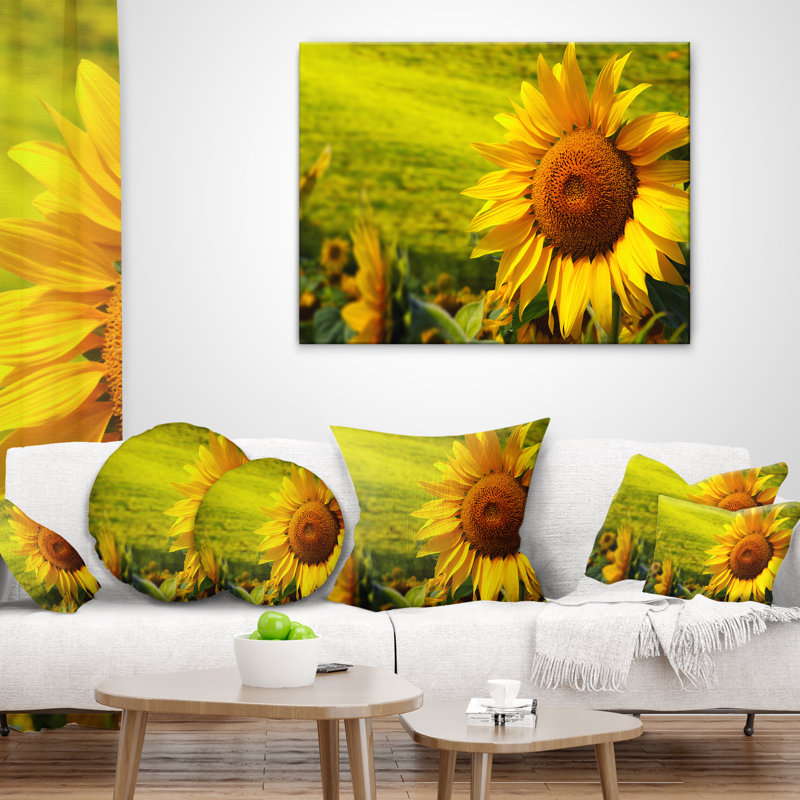 Coussins imprimés Tuscany, 18 po x 18 po, Coussin décoratif