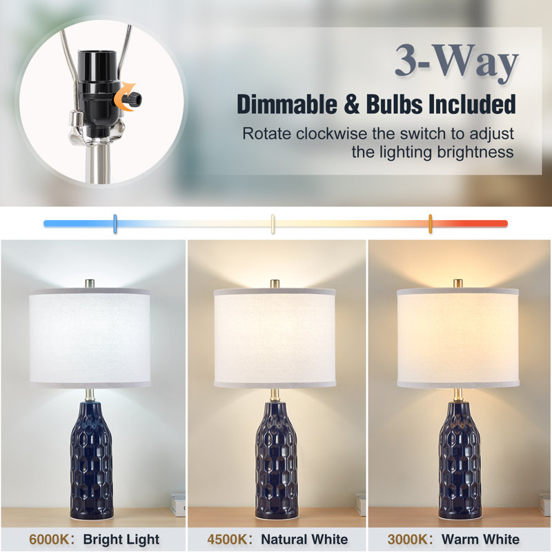 Lampe Habeeba, Bleu