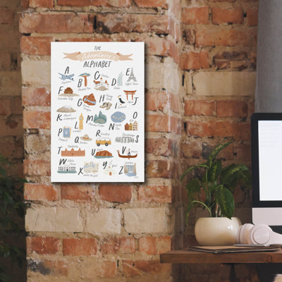«Around The World 3» par Laura Marshall, art mural sur toile