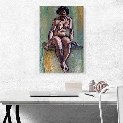 " Seated Woman 1908 " by Henri Matisse Painting Print