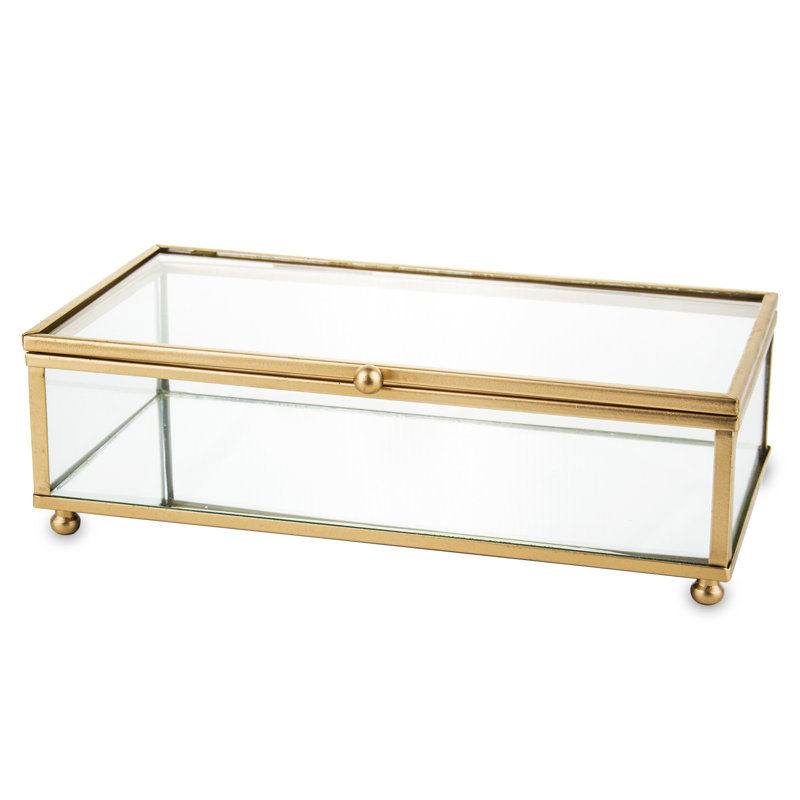 Glass Jewelery Box +