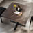 Square Solid Wood Commercial Tabletop with Dining Height X-Base-2067005743-2067005747-2067005741