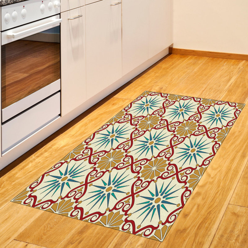 Classic High Density Long Fiber Poly Threads Decorative Area Rug Carpet, Rectangle 2'7" x 5'