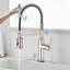 Robinet de cuisine tactile avec douchette extractible-128500660