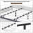 Robincroft Farmhouse Bed Frame With 52" Headboard Wood Platform Bedframe With Storage Drawers-655811225-619276910