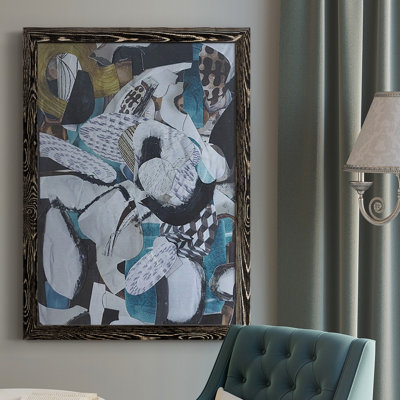 Hawaiian Beach Glass, reproduction d'art sur toile encadrée