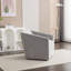 Modern Upholstered Barrel Armchair, 360° Swivel-357066861