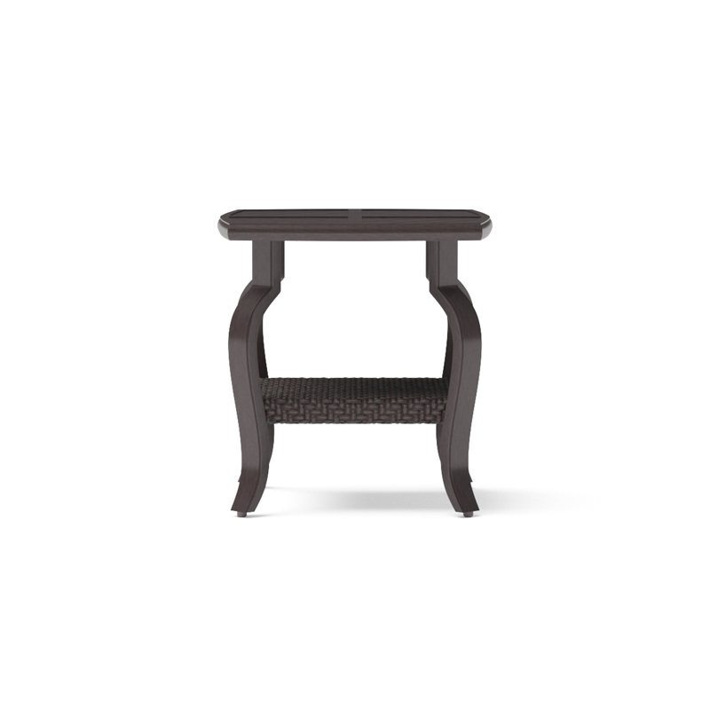 Kechia Outdoor 22X22 Side Table - Espresso