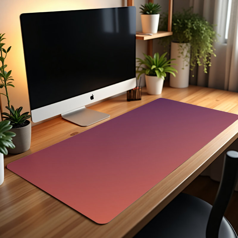 Polyester Desk Pad, 23.6x13.8