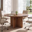 47.24'' Solid Wood Round Conference Table