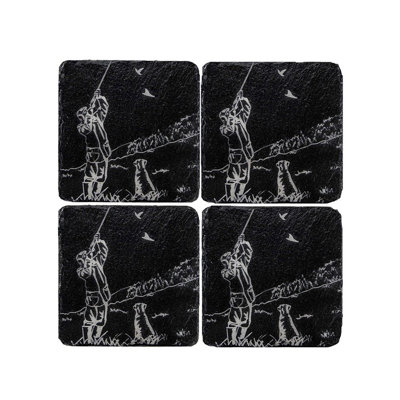 Square 4 Piece Coaster Set