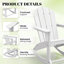 Chaise Adirondack en HDPE-473987058