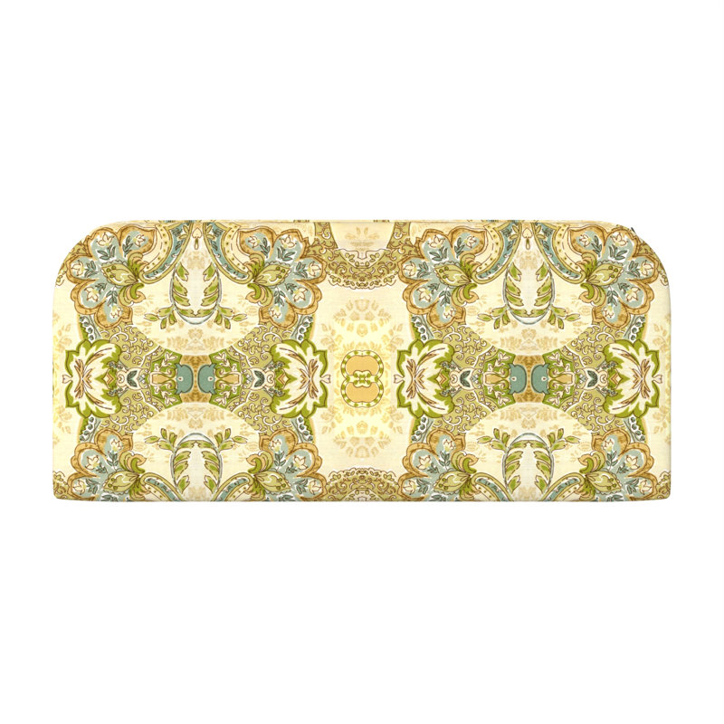 Indoor/Outdoor Bench Loveseat Cushion, Blue/Brown/Green/Yellow/Tan