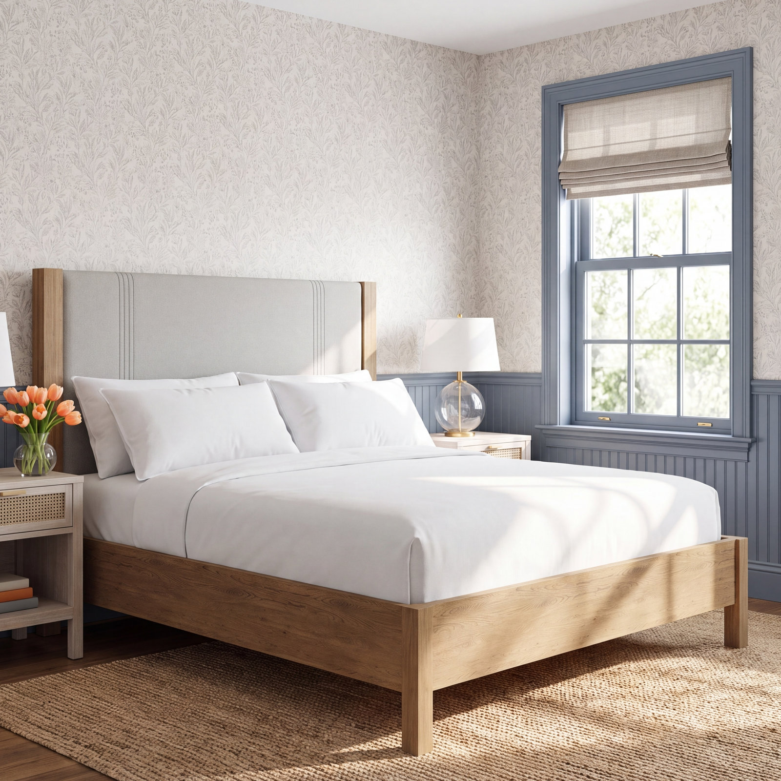 Laroche Panel Bed, King