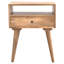 Emme 45cm W Solid Wood Bedside Table