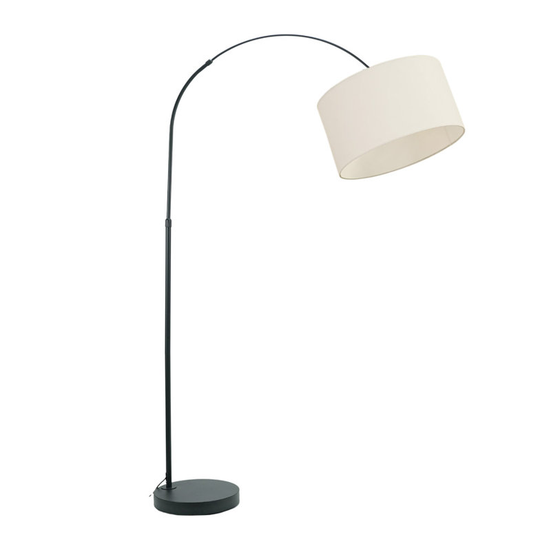 Rinnah 180cm Matte Traditional Floor Lamp, White