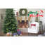 7.5FT Green PVC+PE Christmas Tree With 2856 Tips – Full & Lush Hinged Tree With Metal Stand, Easy Assembly, Realistic Mixed Needle Design-1118896708