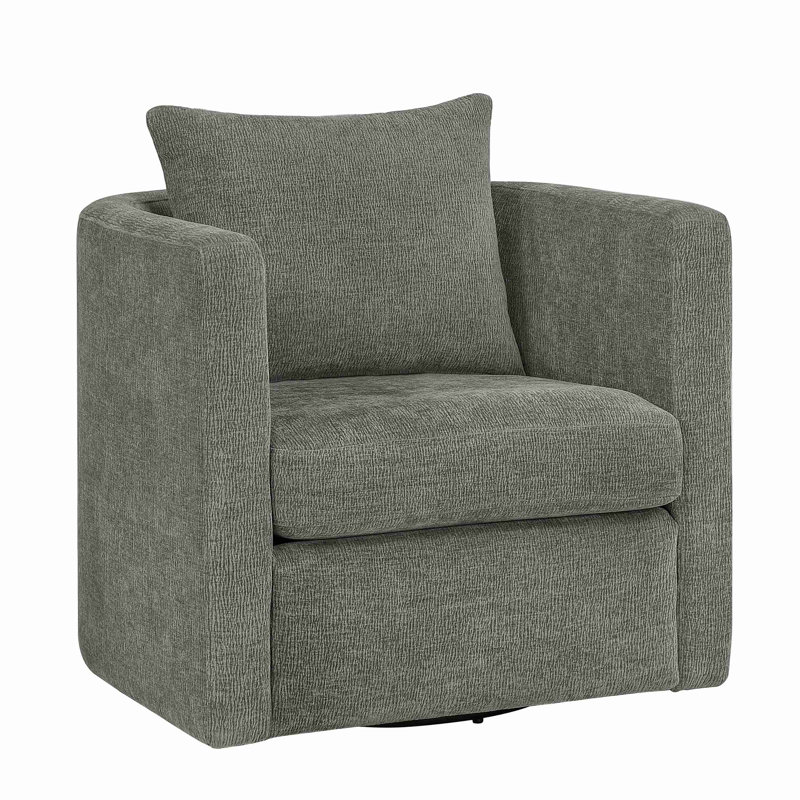 Fauteuil demi-tonneau Sutton, Gris