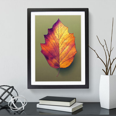Autumn Leaf No.4 - Single Picture Frame Print