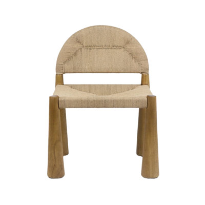 Pho Dining Chair in Teak and Seagrass