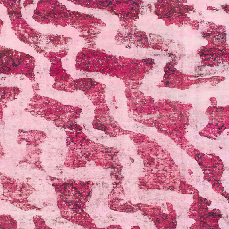 Abstract Indoor Rug, Square 8'