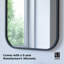 Umbra Hub Rectangular Mirror 24 x 36" (61 x 91 cm)-1390193595