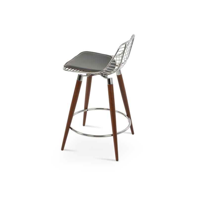 Tabourets Tiger Mini Ana, Noir, gris
